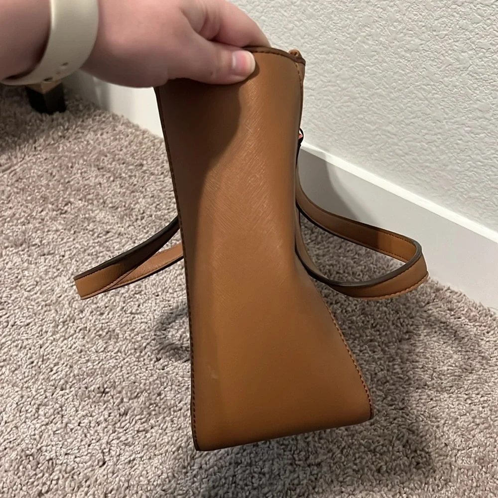 Kate Spade Camel Brown Tote Purse - Picture 4 of 7